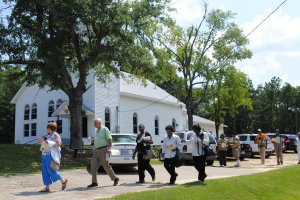 Julian Bond's Civil Rights Tour Visited Shiloh in Spring 2012